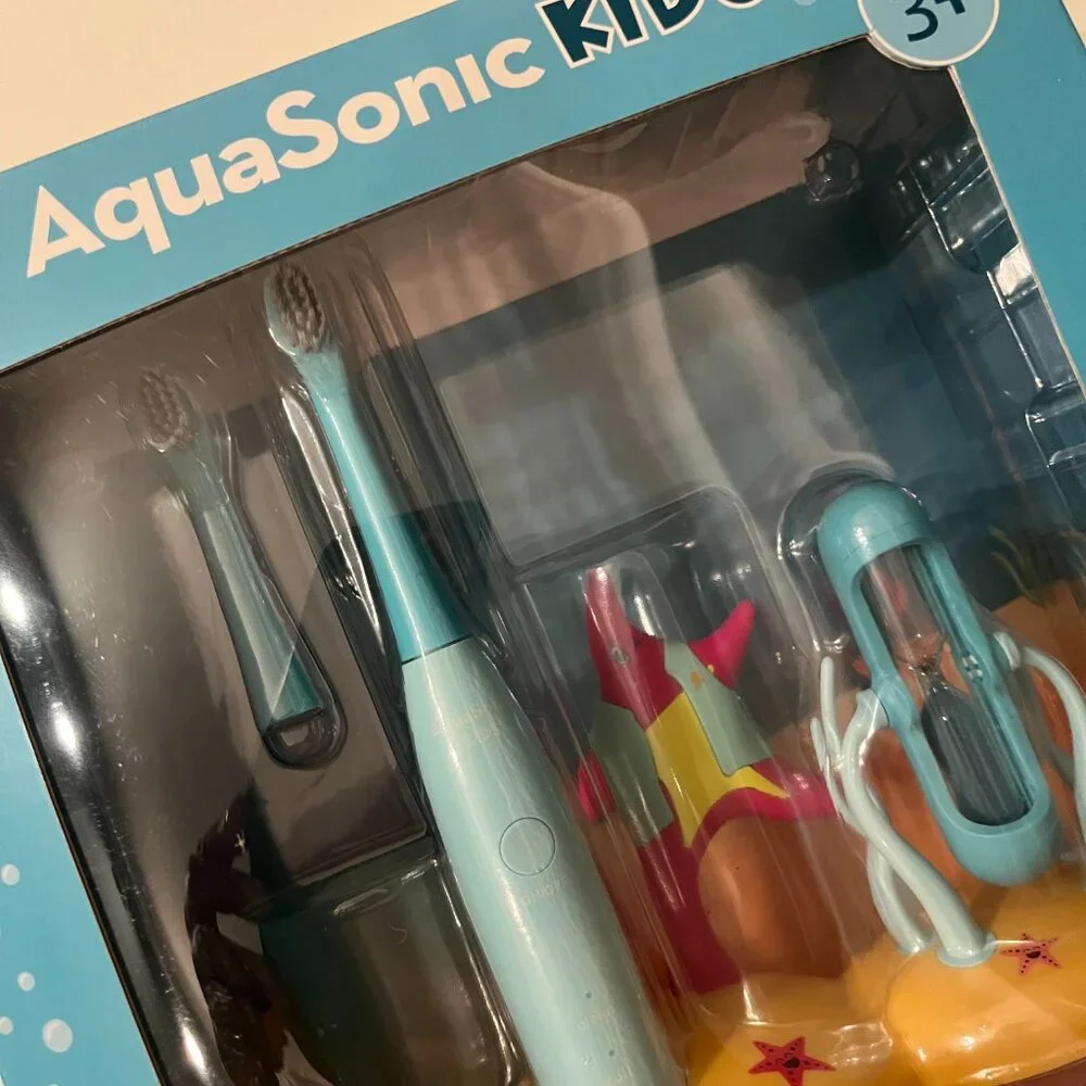 Electric Toothbrush for kids with Starfish Base (AzquaSonic) (NEW) (h/x)‎